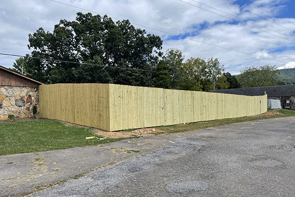 Fence completed